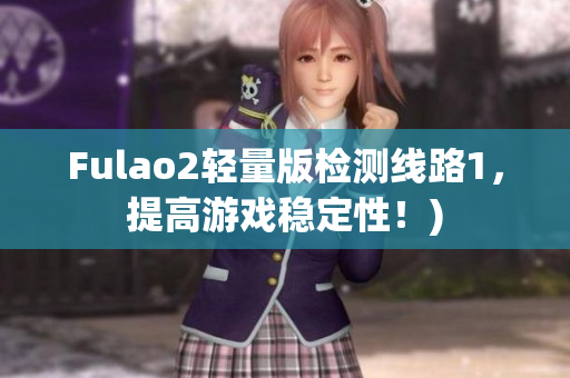 Fulao2轻量版检测线路1，提高游戏稳定性！)