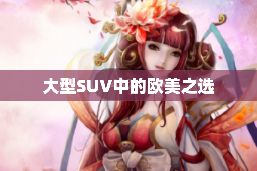 大型SUV中的欧美之选