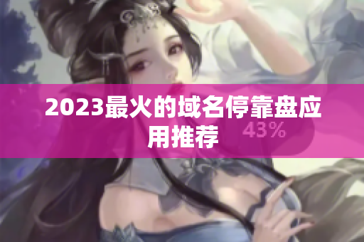 2023最火的域名停靠盘应用推荐
