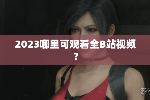 2023哪里可观看全B站视频？