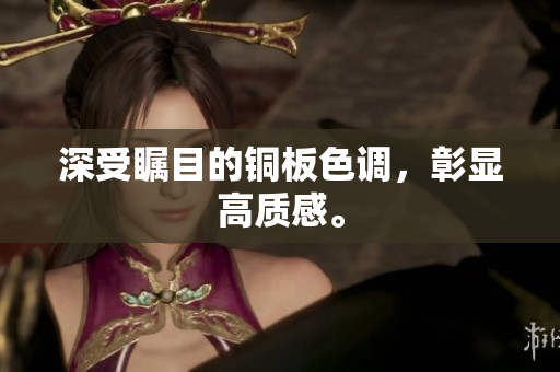 深受瞩目的铜板色调，彰显高质感。