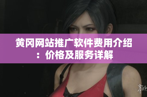 黄冈网站推广软件费用介绍：价格及服务详解