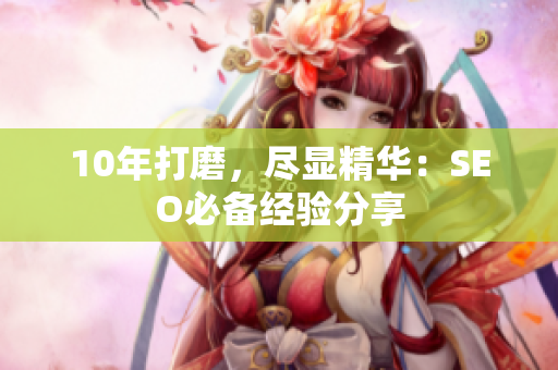 10年打磨，尽显精华：SEO必备经验分享
