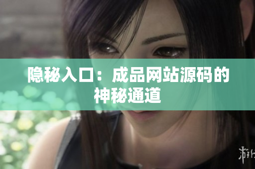 隐秘入口：成品网站源码的神秘通道