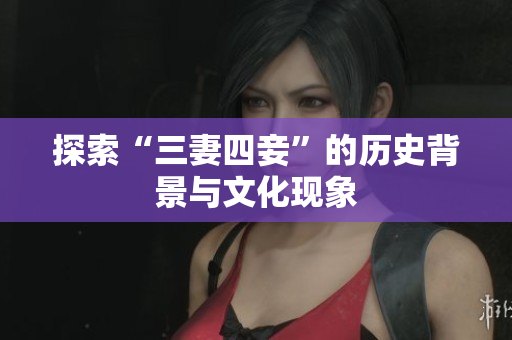 探索“三妻四妾”的历史背景与文化现象