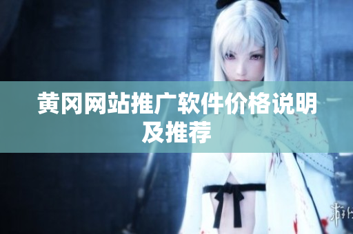 黄冈网站推广软件价格说明及推荐