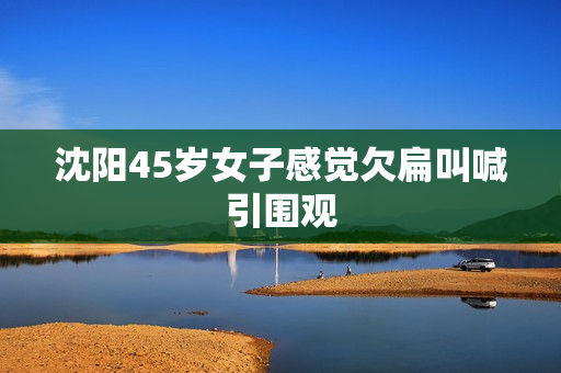 沈阳45岁女子感觉欠扁叫喊引围观