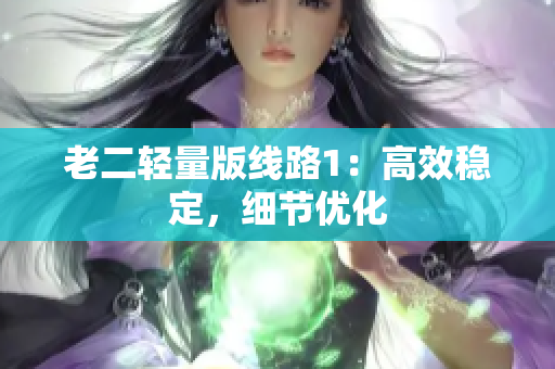 老二轻量版线路1：高效稳定，细节优化