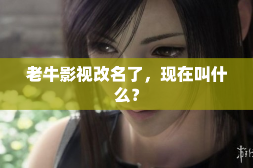 老牛影视改名了，现在叫什么？