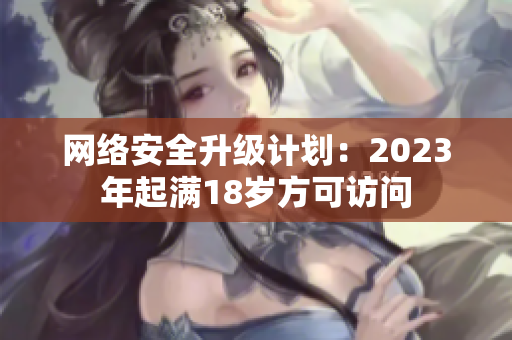 网络安全升级计划：2023年起满18岁方可访问