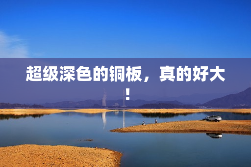 超级深色的铜板，真的好大！
