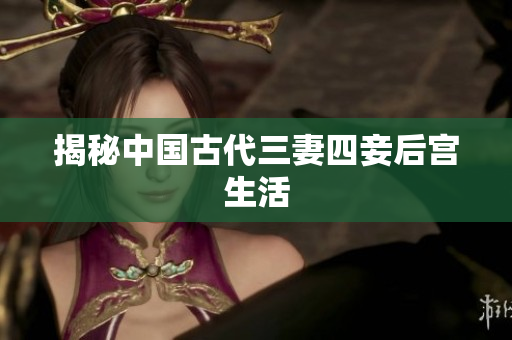 揭秘中国古代三妻四妾后宫生活