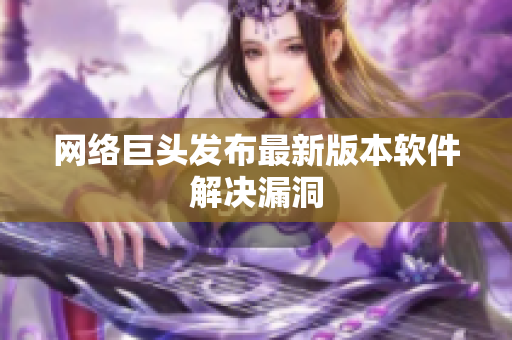 网络巨头发布最新版本软件解决漏洞