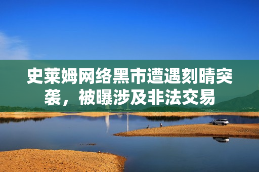 史莱姆网络黑市遭遇刻晴突袭，被曝涉及非法交易
