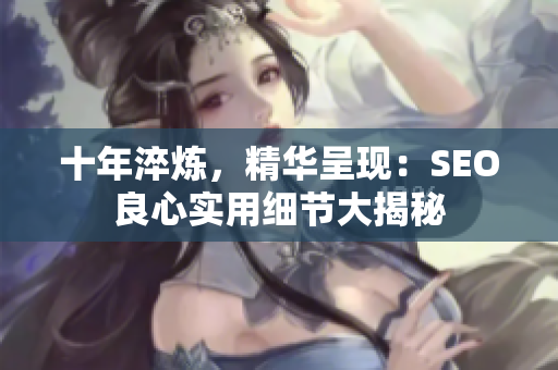 十年淬炼，精华呈现：SEO良心实用细节大揭秘