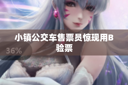 小镇公交车售票员惊现用B验票