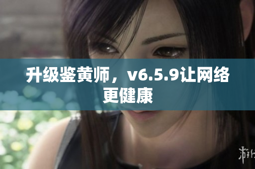 升级鉴黄师，v6.5.9让网络更健康