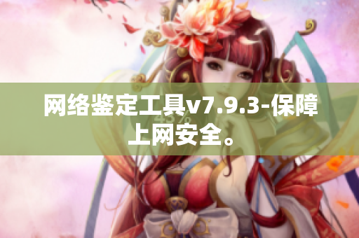 网络鉴定工具v7.9.3-保障上网安全。