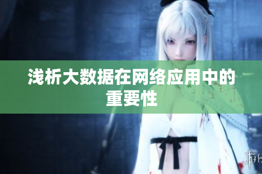 浅析大数据在网络应用中的重要性