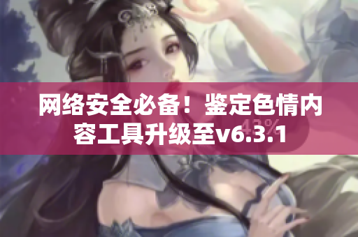 网络安全必备！鉴定色情内容工具升级至v6.3.1