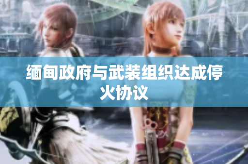 缅甸政府与武装组织达成停火协议