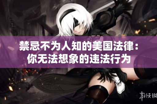 禁忌不为人知的美国法律：你无法想象的违法行为
