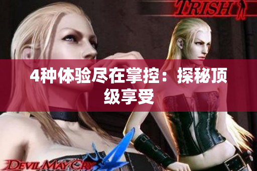 4种体验尽在掌控：探秘顶级享受