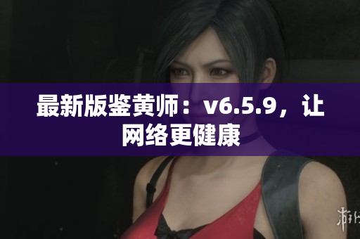 最新版鉴黄师：v6.5.9，让网络更健康