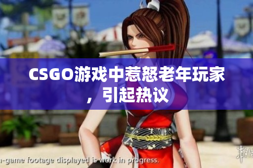 CSGO游戏中惹怒老年玩家，引起热议