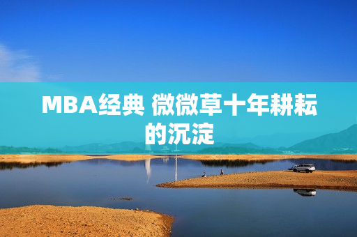 MBA经典 微微草十年耕耘的沉淀