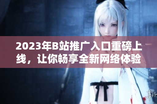 2023年B站推广入口重磅上线，让你畅享全新网络体验！