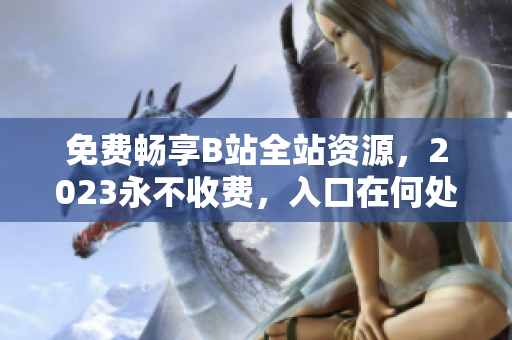 免费畅享B站全站资源，2023永不收费，入口在何处？