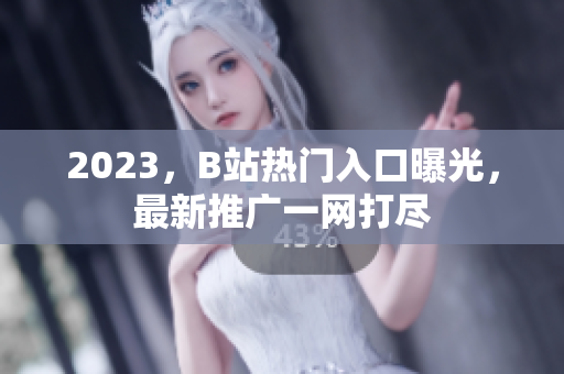 2023，B站热门入口曝光，最新推广一网打尽
