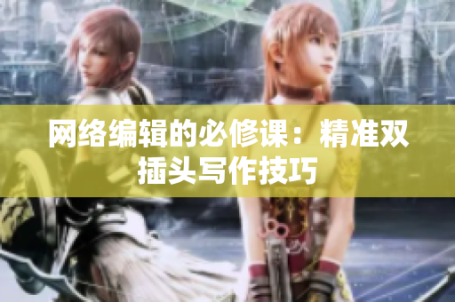 网络编辑的必修课：精准双插头写作技巧