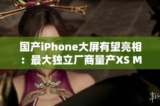 国产iPhone大屏有望亮相：最大独立厂商量产XS Max
