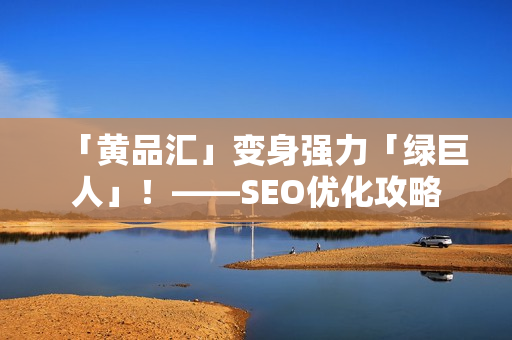 「黄品汇」变身强力「绿巨人」！——SEO优化攻略