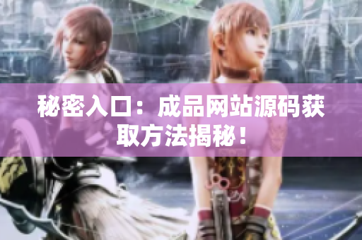 秘密入口：成品网站源码获取方法揭秘！