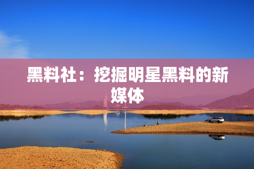 黑料社：挖掘明星黑料的新媒体