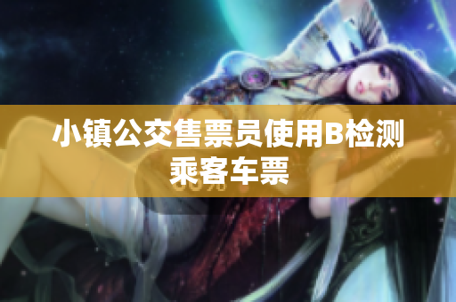小镇公交售票员使用B检测乘客车票
