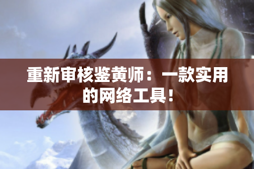 重新审核鉴黄师：一款实用的网络工具！