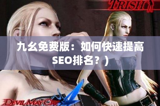 九幺免费版：如何快速提高SEO排名？)