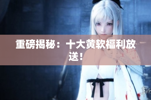 重磅揭秘：十大黄软福利放送！