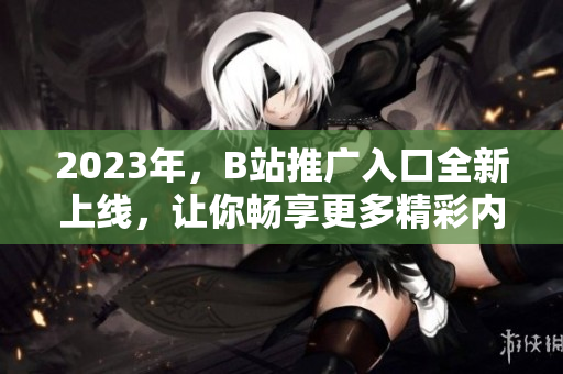 2023年，B站推广入口全新上线，让你畅享更多精彩内容！