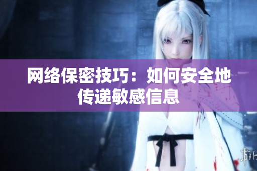 网络保密技巧：如何安全地传递敏感信息
