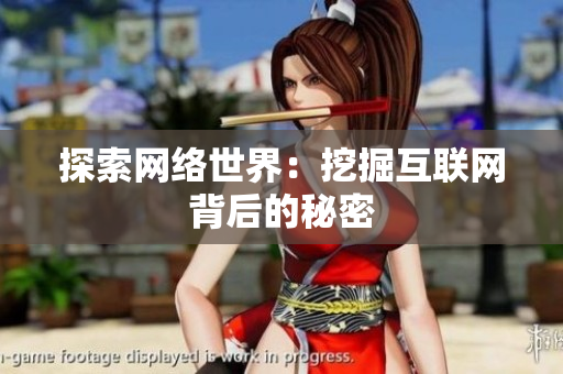 探索网络世界：挖掘互联网背后的秘密