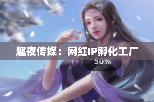 趣夜传媒：网红IP孵化工厂