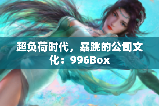 超负荷时代，暴跳的公司文化：996Box