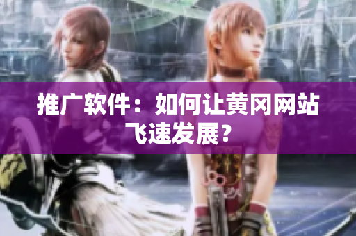 推广软件：如何让黄冈网站飞速发展？