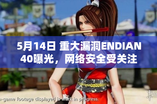 5月14日 重大漏洞ENDIAN40曝光，网络安全受关注