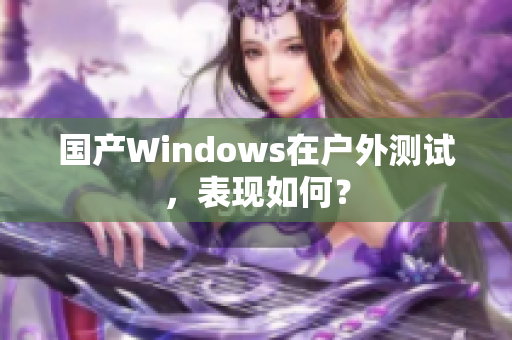 国产Windows在户外测试，表现如何？